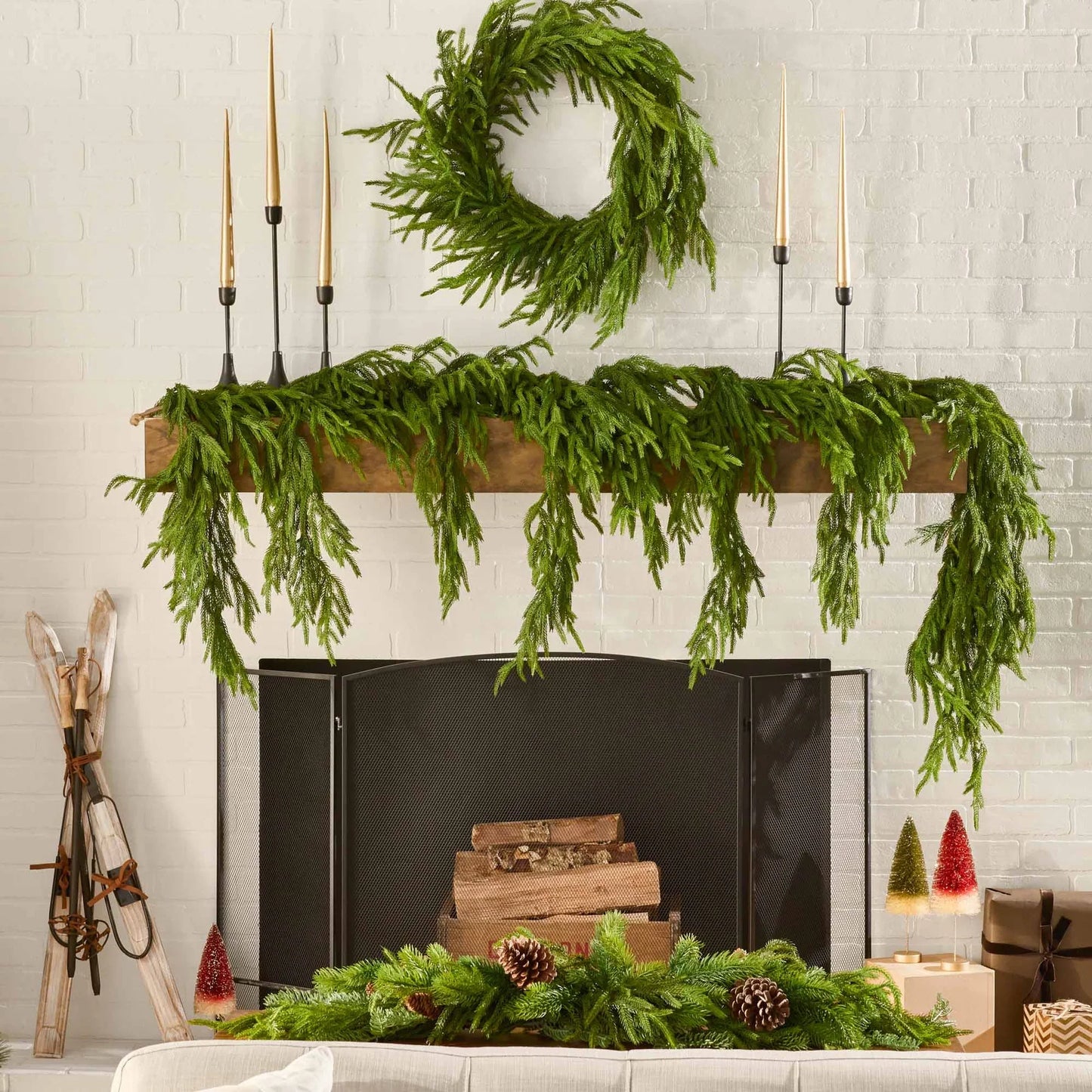 Norfolk Pine Wreath | 30"