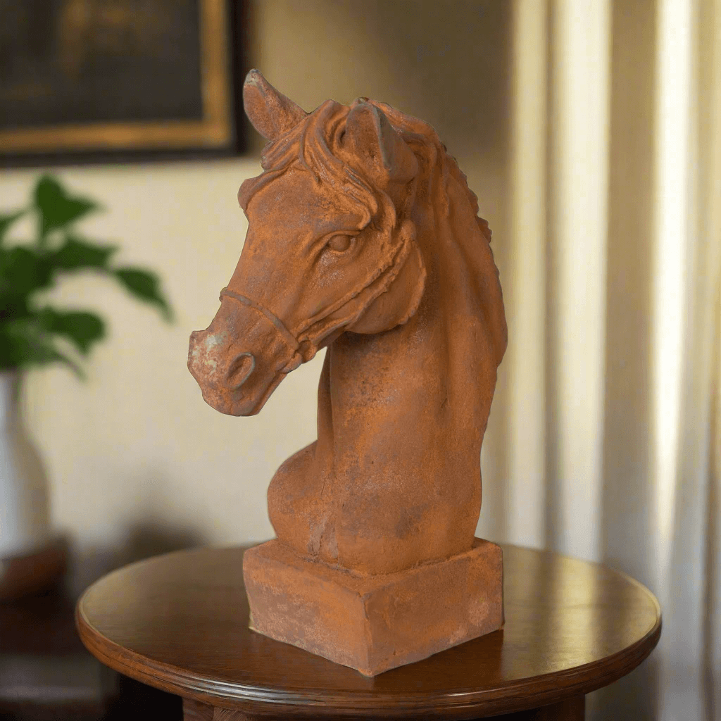 Patinate Horse Bust