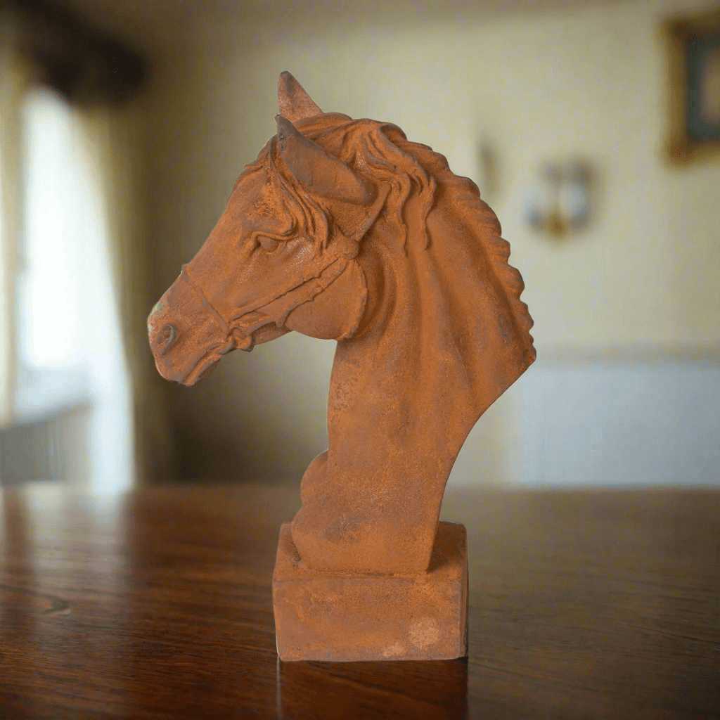 Patinate Horse Bust