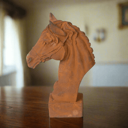 Patinate Horse Bust
