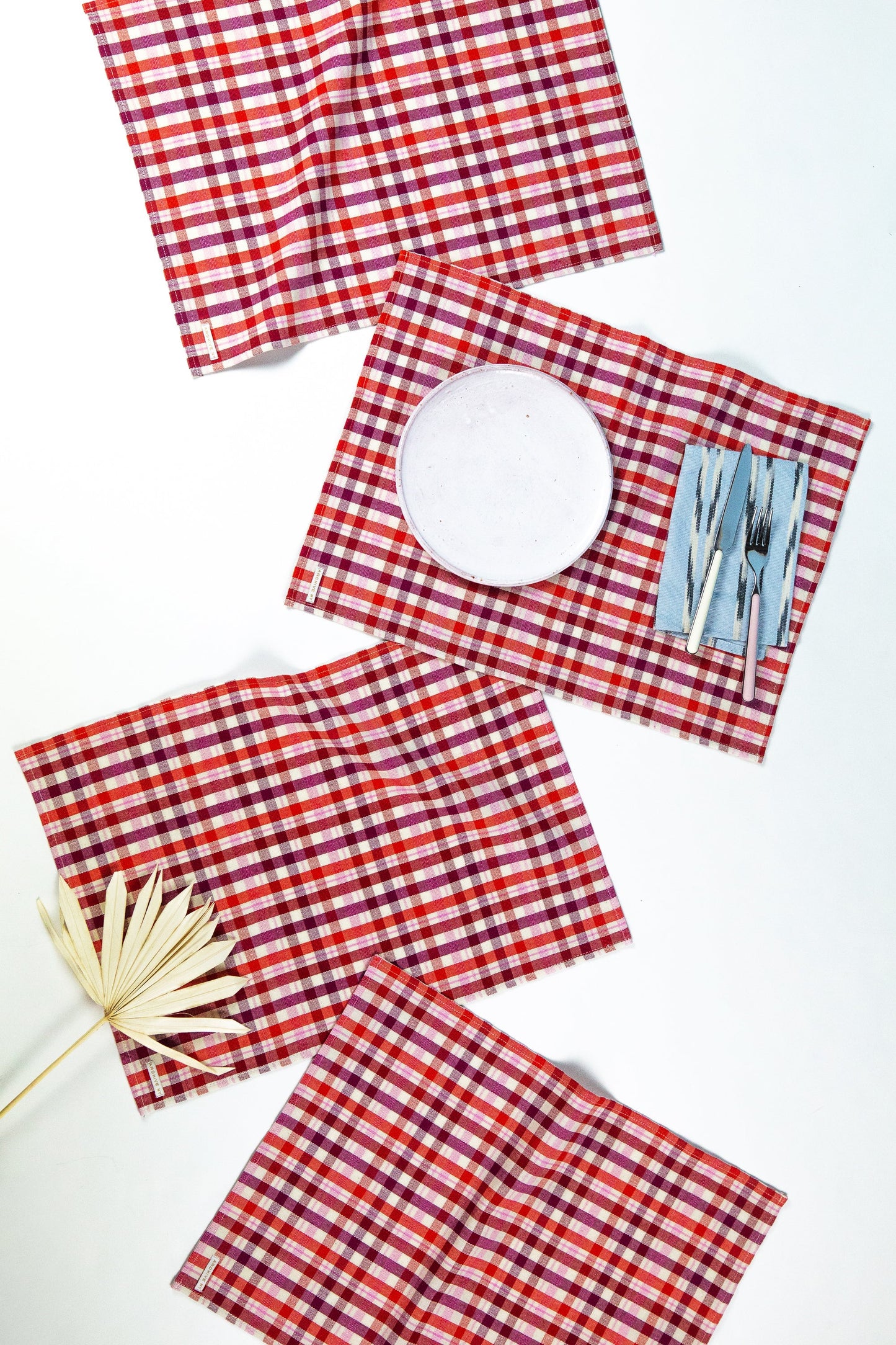 Noel Plaid Placemats | Set of 4