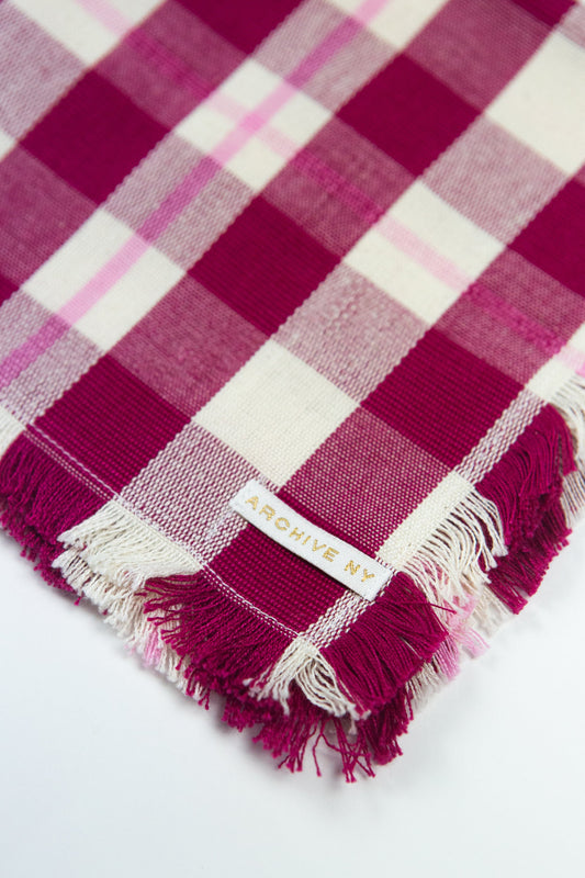 Abigail Plaid Party Napkins | Set of 4