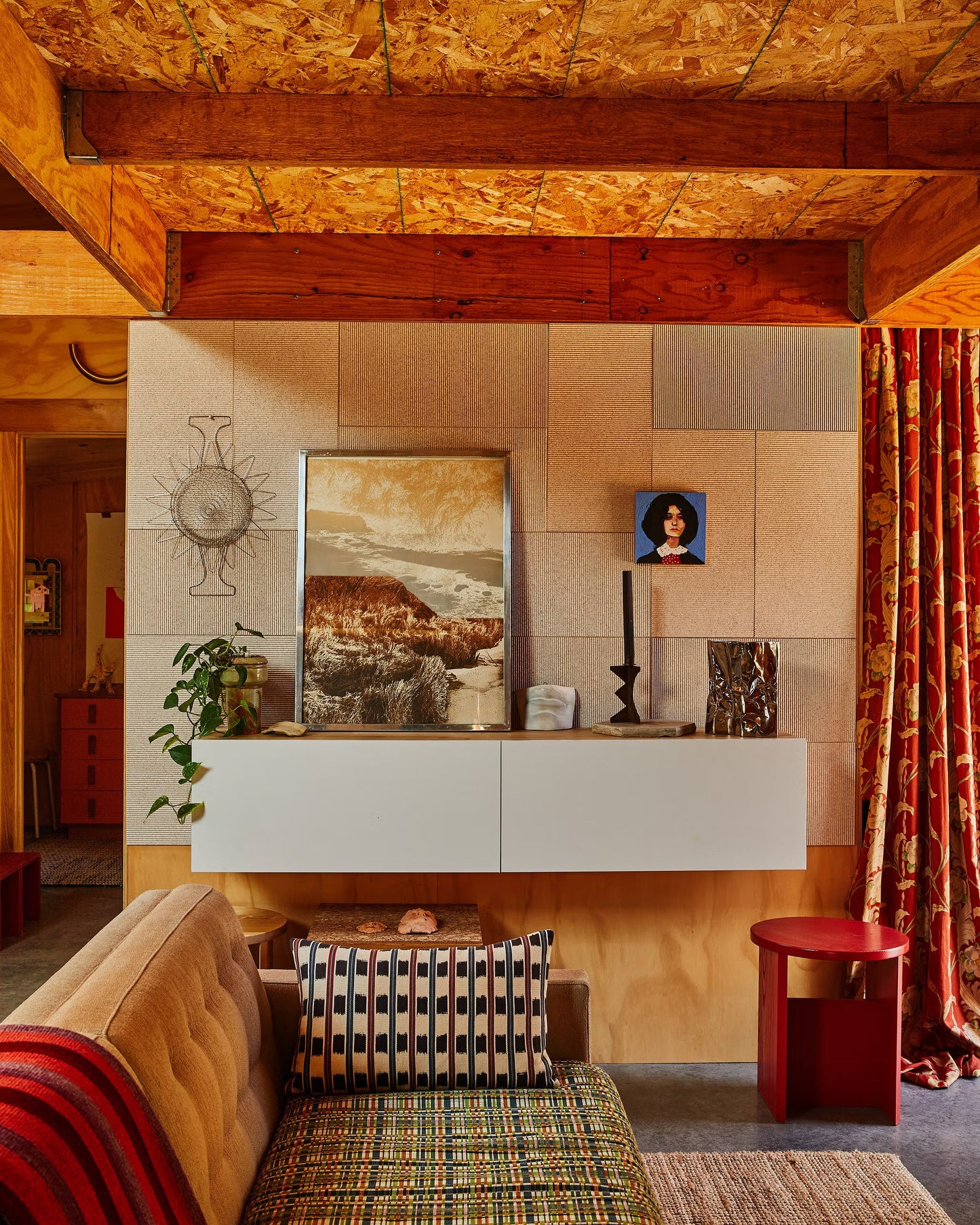 Fusion Boho Pillow in Study