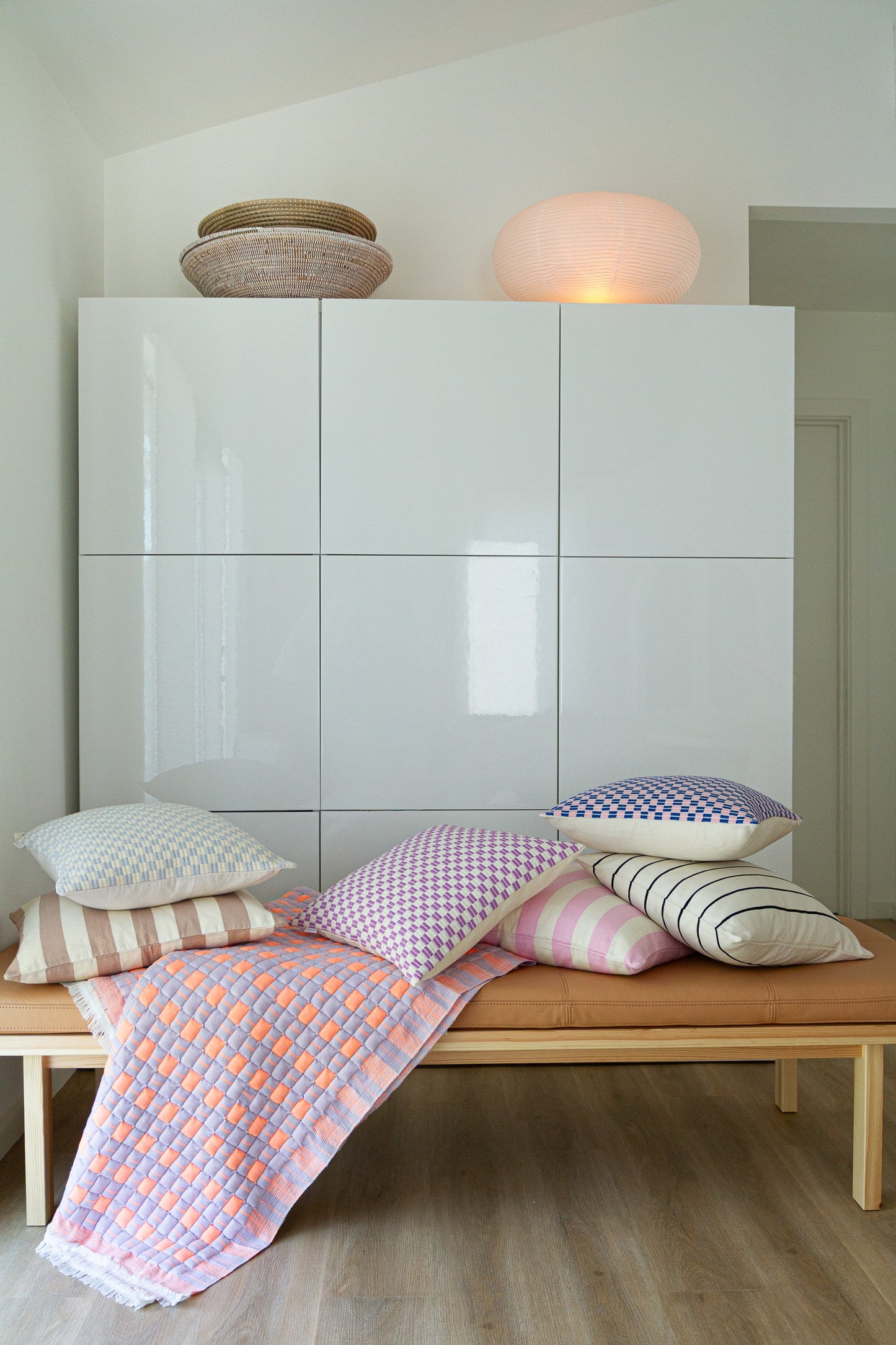 Postmodern Quilted Blanket in Rebel