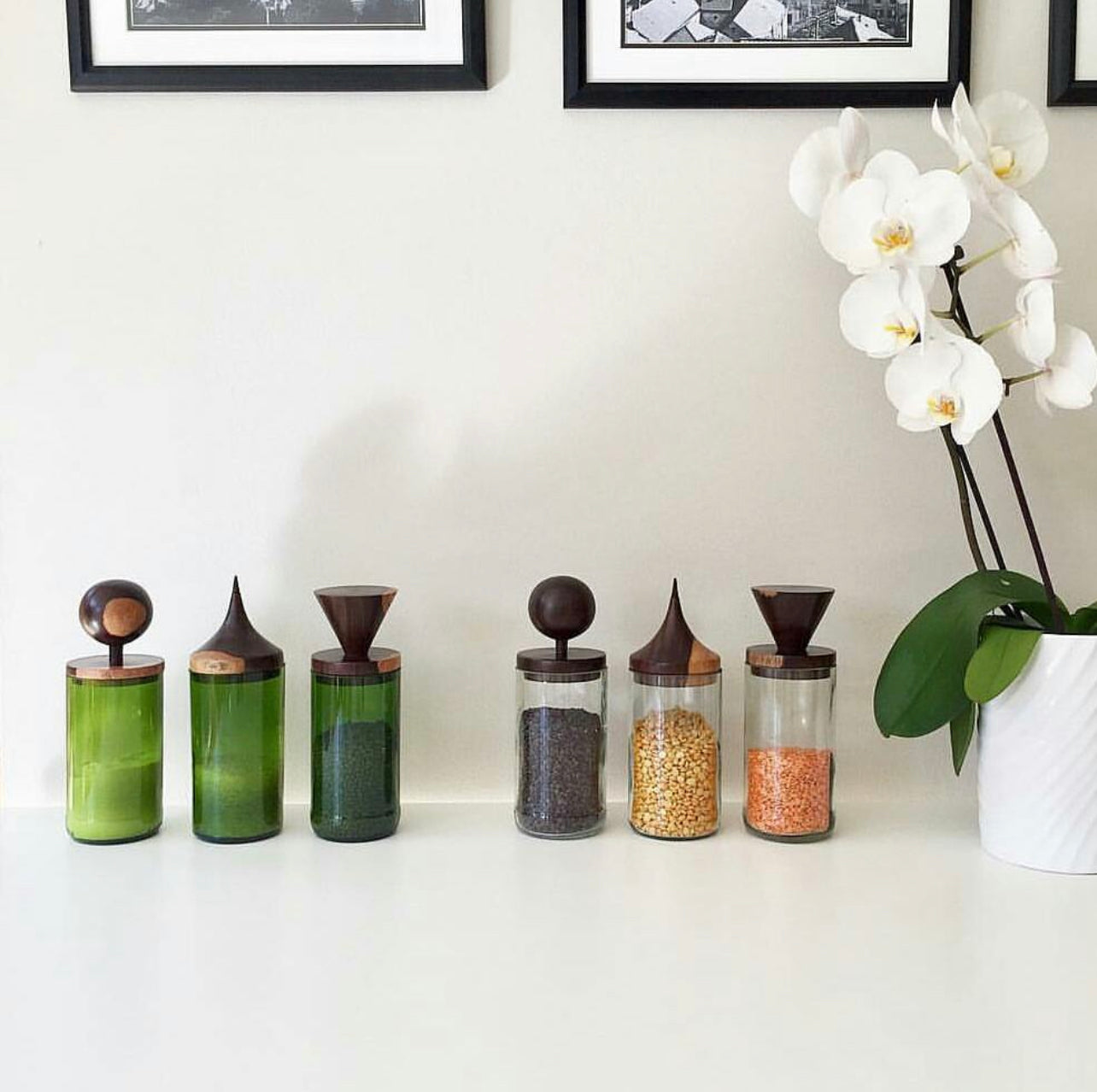 Bauhaus Apothecary Canister Collection