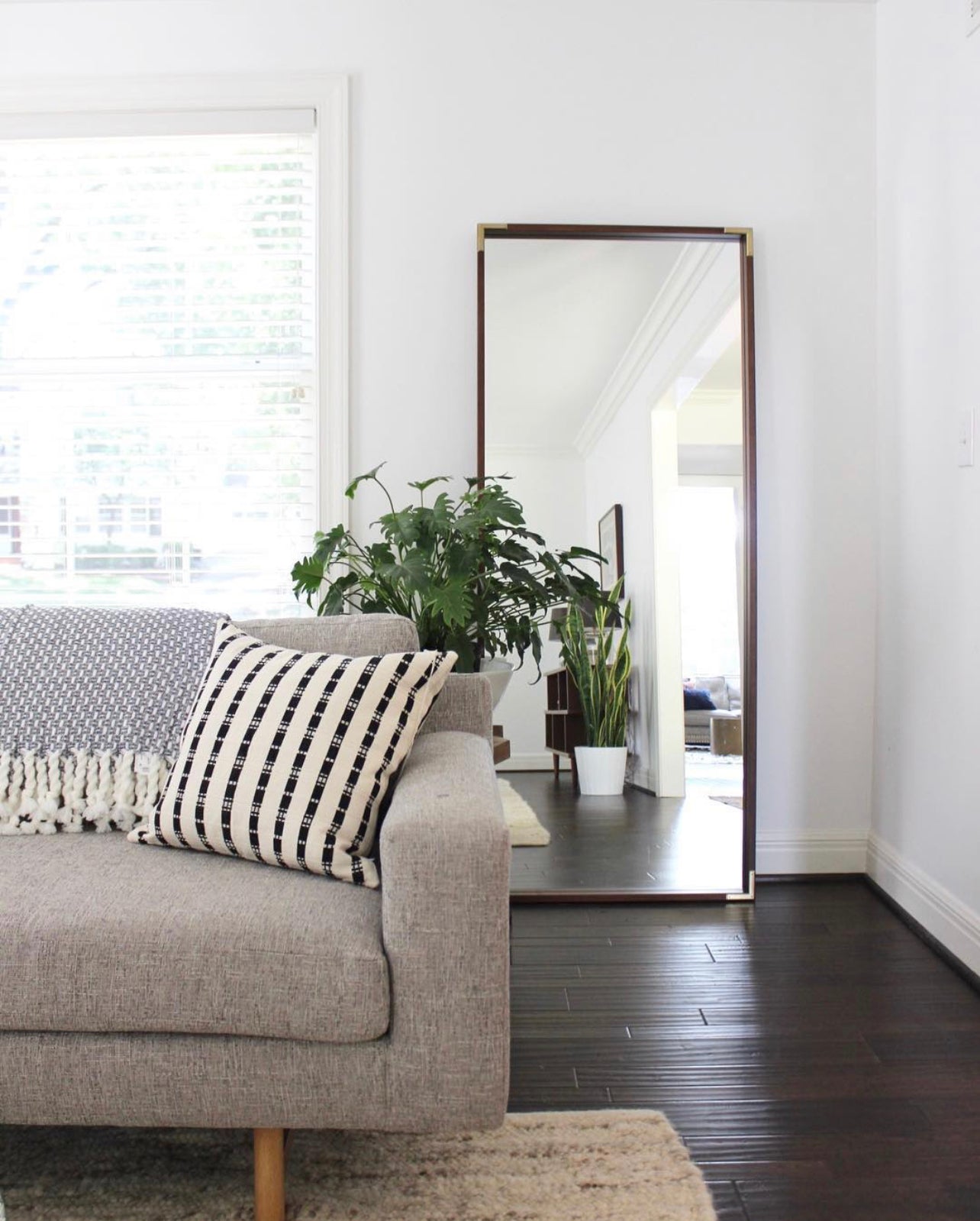 Postmodern Stripe Pillow in Contrast