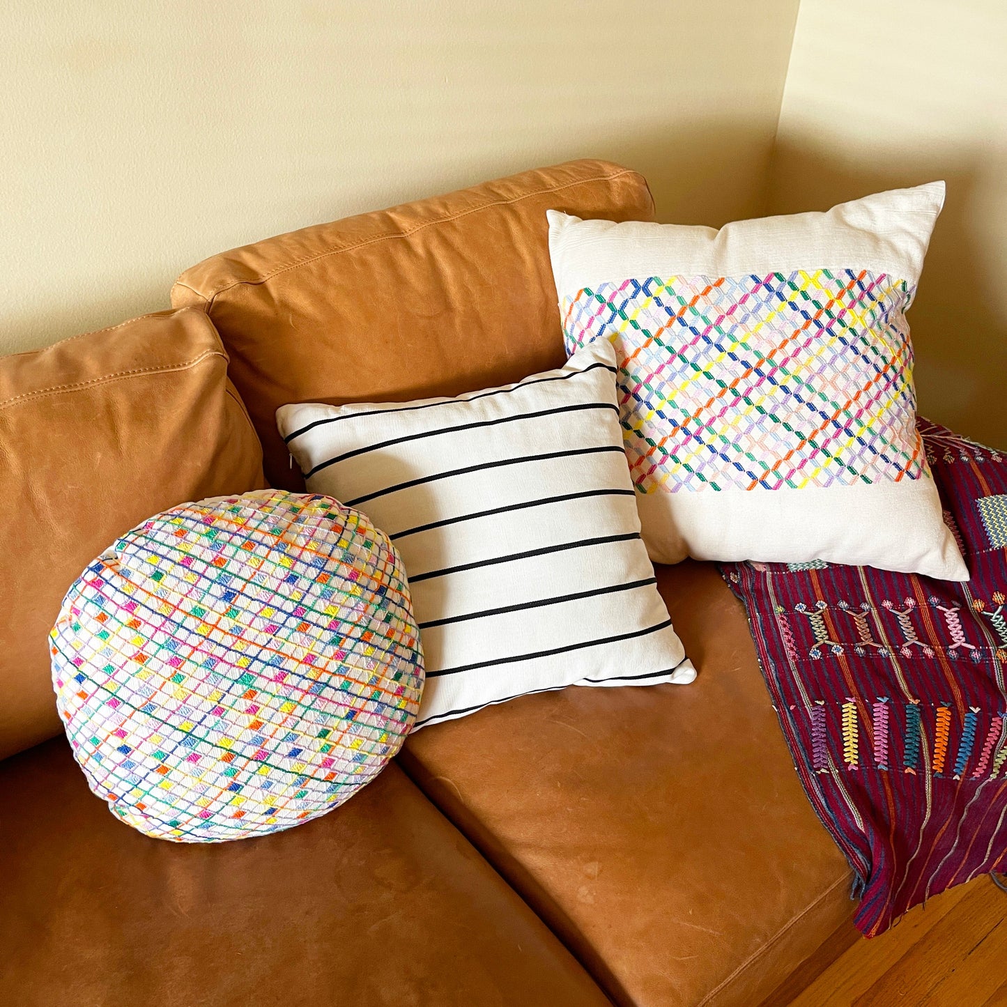 Prismatic Brocade Pillows | Variety