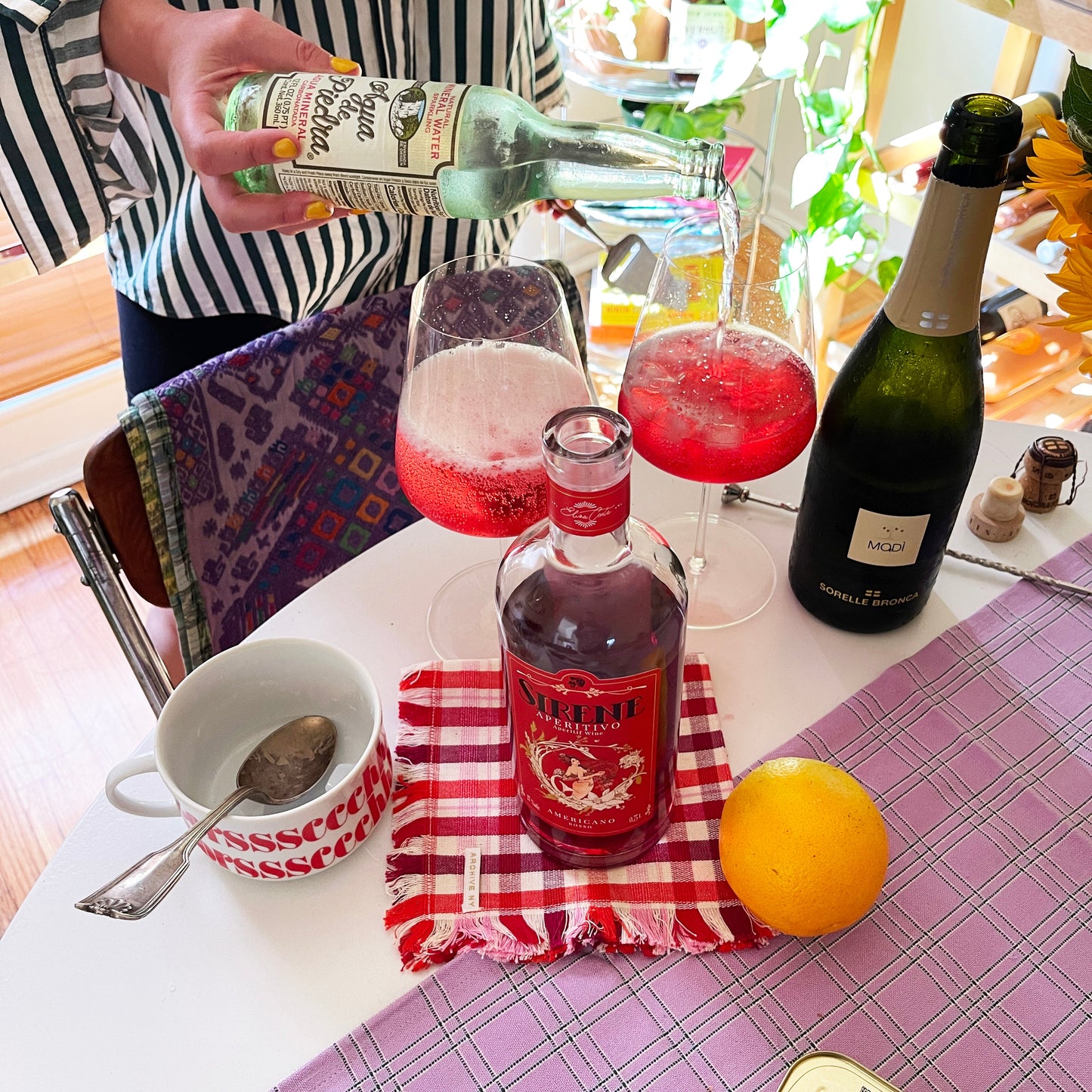 Noel Plaid Party Napkins | Set of 4