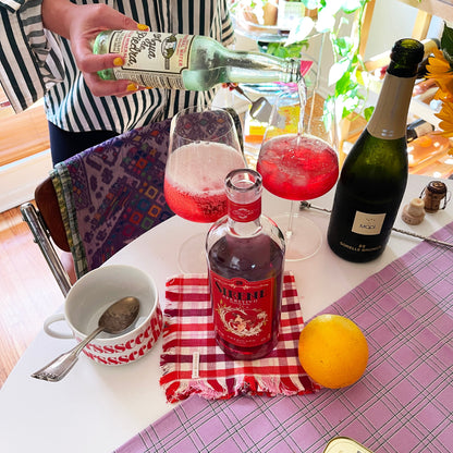 Noel Plaid Party Napkins | Set of 4