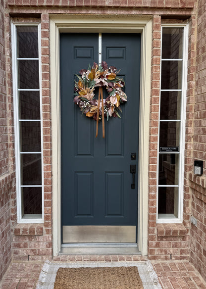 Autumnal Foliage Wreath