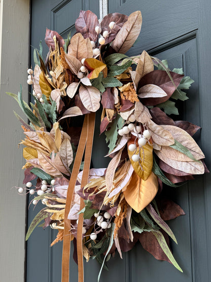 Autumnal Foliage Wreath
