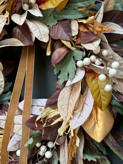 Autumnal Foliage Wreath