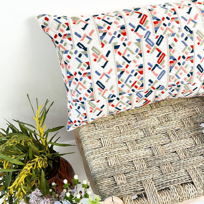 Postmodern Revival Pillow in Memphis