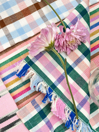 Lola Plaid Party Napkins | Set of 4