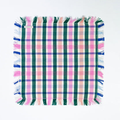 Lola Plaid Party Napkins | Set of 4