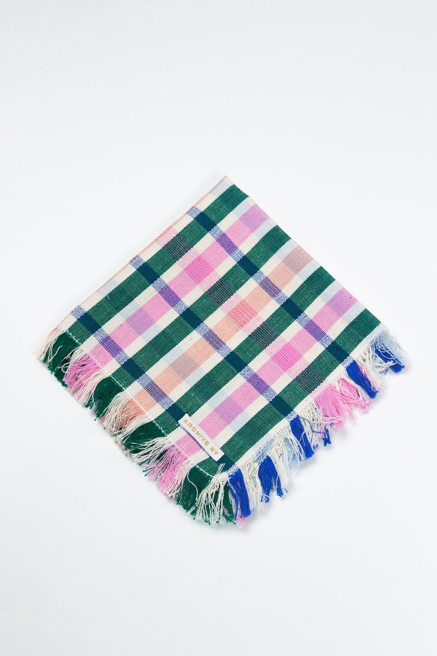 Lola Plaid Party Napkins | Set of 4