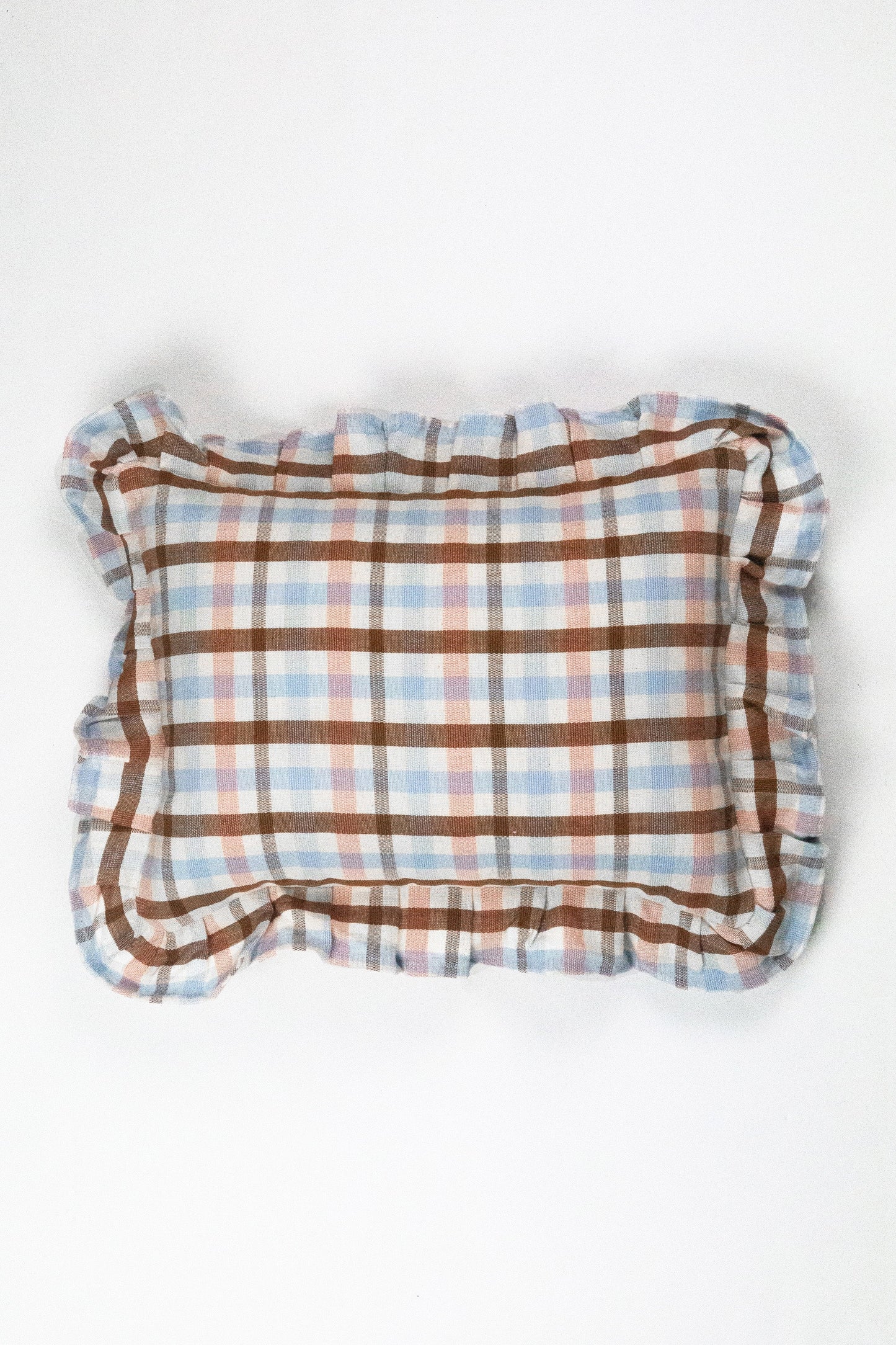 Louisa Handwoven Plaid Pillows | Variety