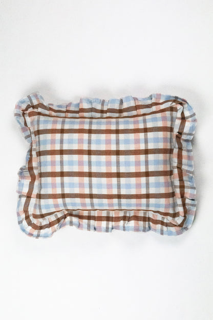 Louisa Handwoven Plaid Pillows | Variety