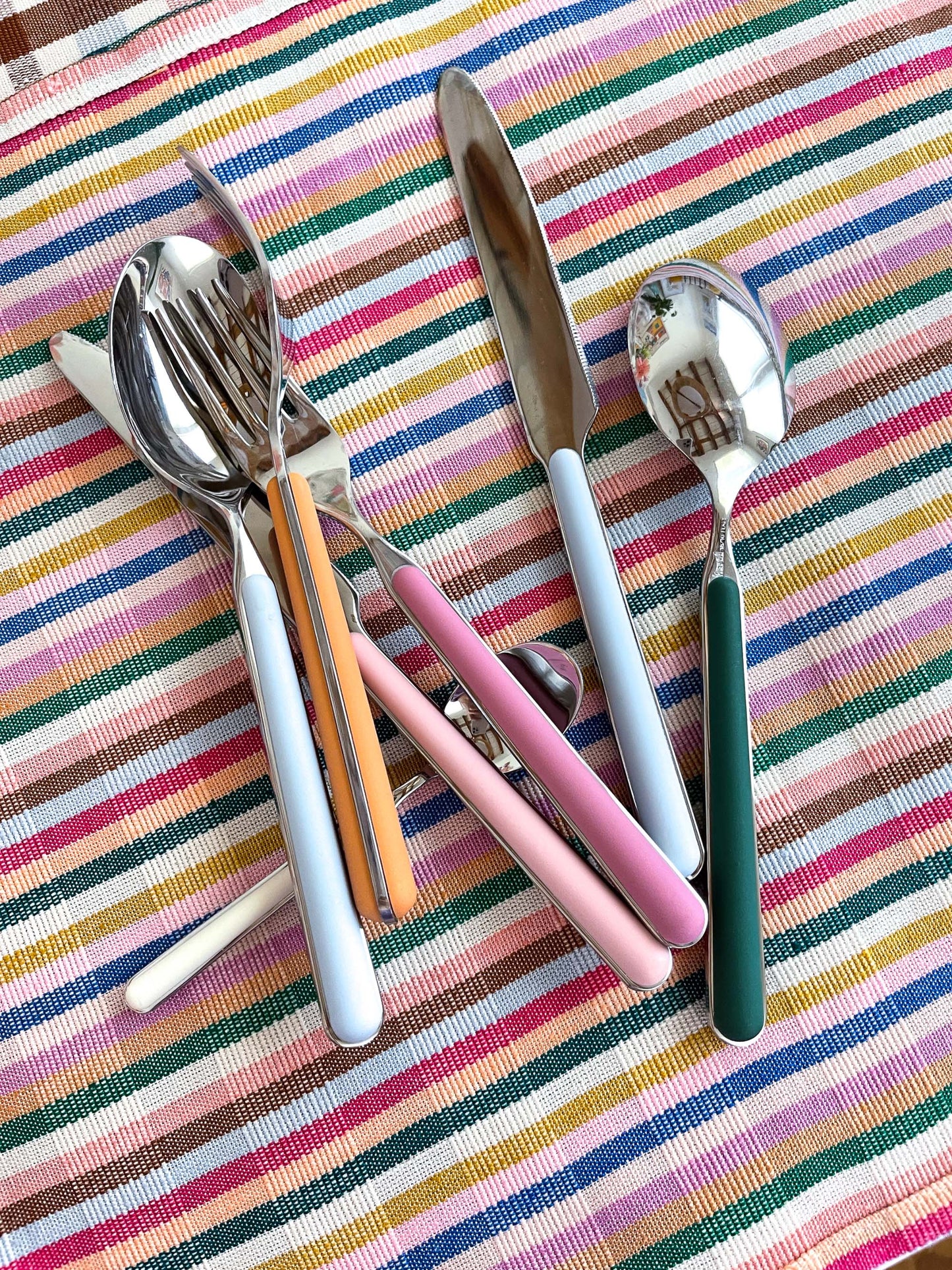 Archive NY Valentina Rainbow Party Napkins | Set of 4