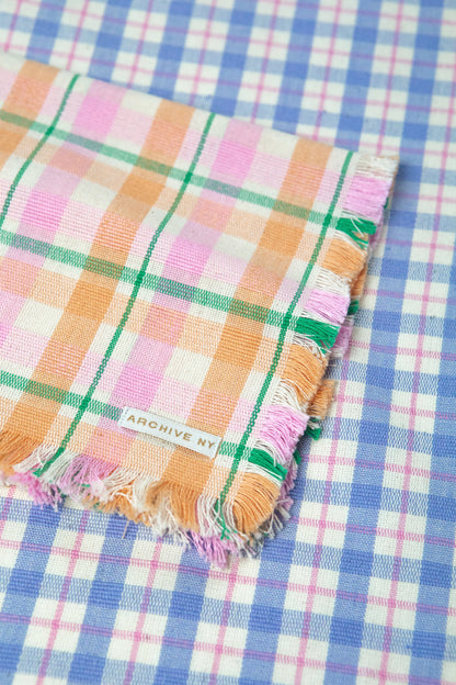Marguerite Plaid Party Napkins | Set of 4