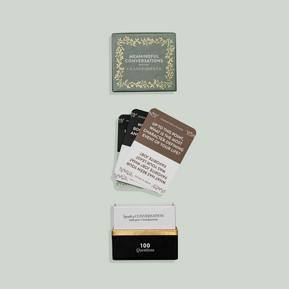 Meaningful Conversations with My Grandparents | Card Deck