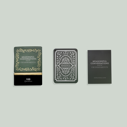 Meaningful Conversations with My Grandparents | Card Deck