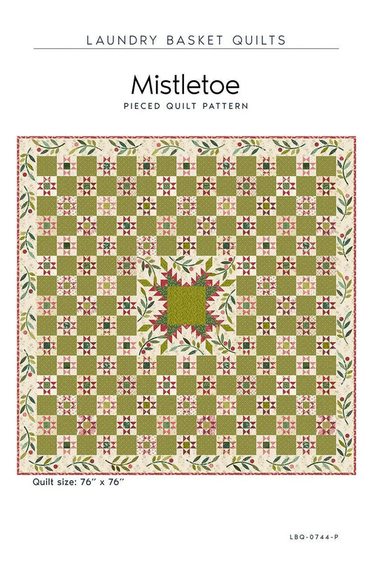 Mistletoe Pieced Quilt Pattern