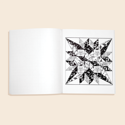 Modern Quilting Coloring Book