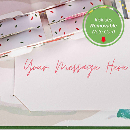 Gingerbread Town Pop Up Card