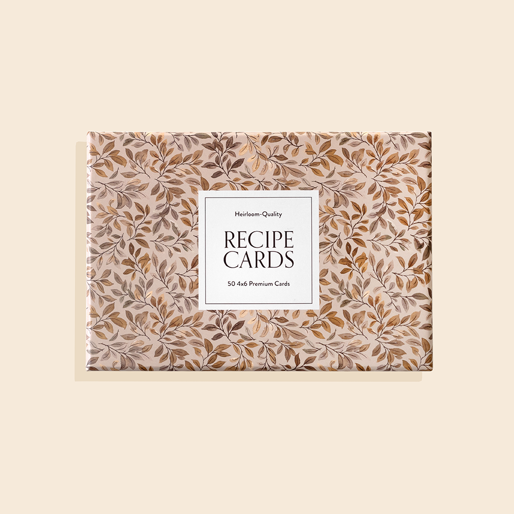 Heirloom Recipe Card Set