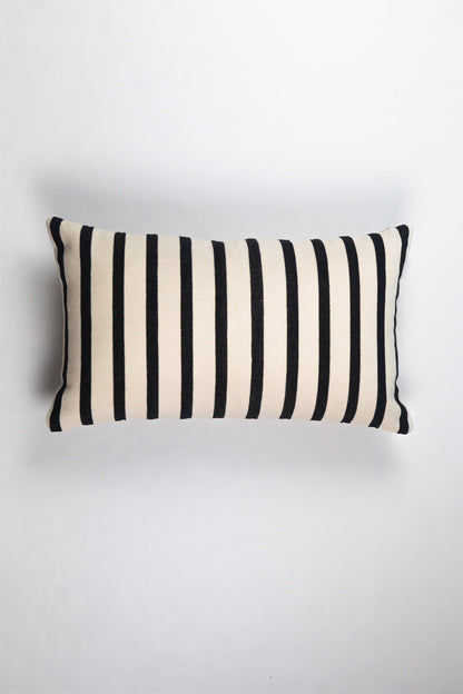 Postmodern Stripe Pillow in Contrast