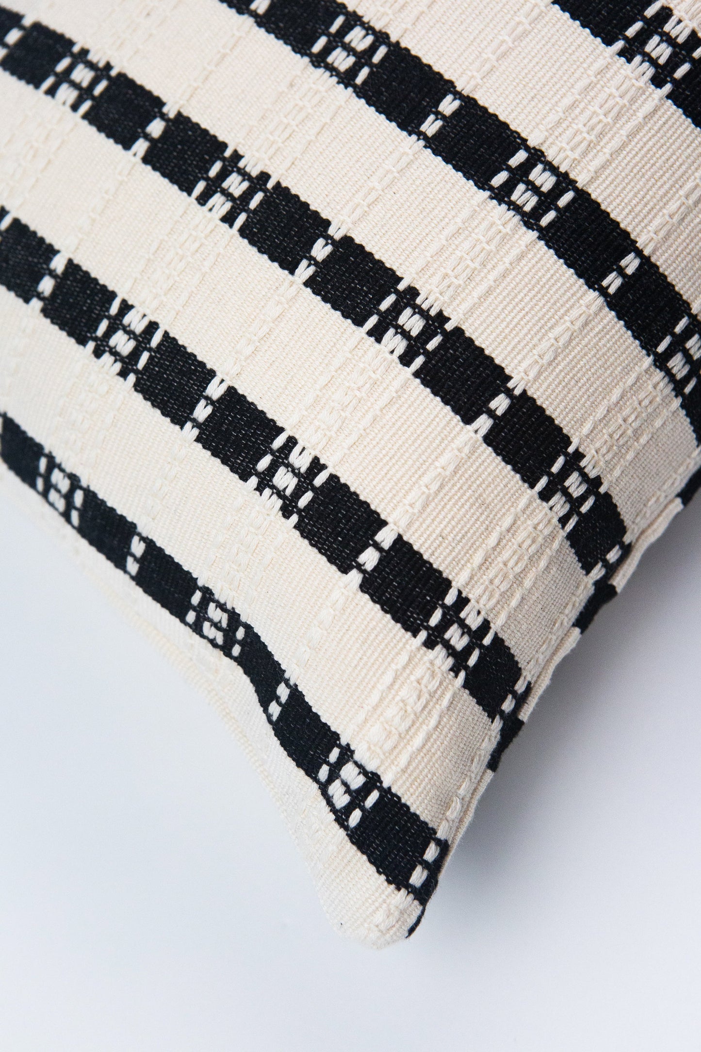 Postmodern Stripe Pillow in Contrast