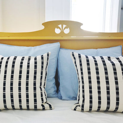 Postmodern Stripe Pillow in Contrast