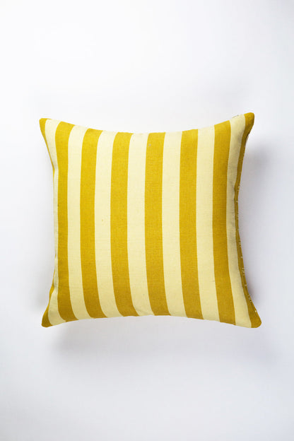 Postmodern Stripe Pillow in Trumpet