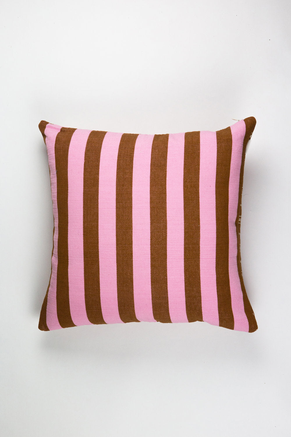 Postmodern Stripe Pillow in Kir Royale