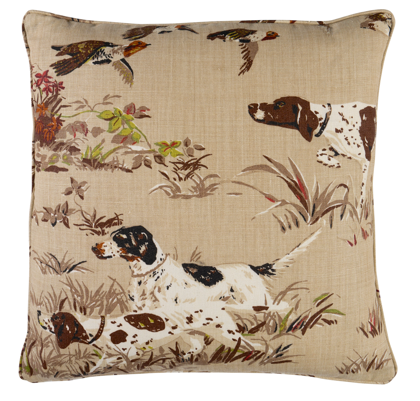 Pointers Pillow Cover | Brown