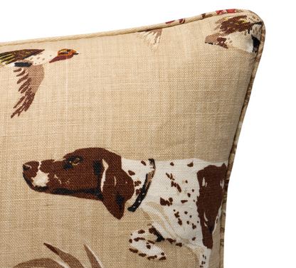 Pointers Pillow Cover | Brown