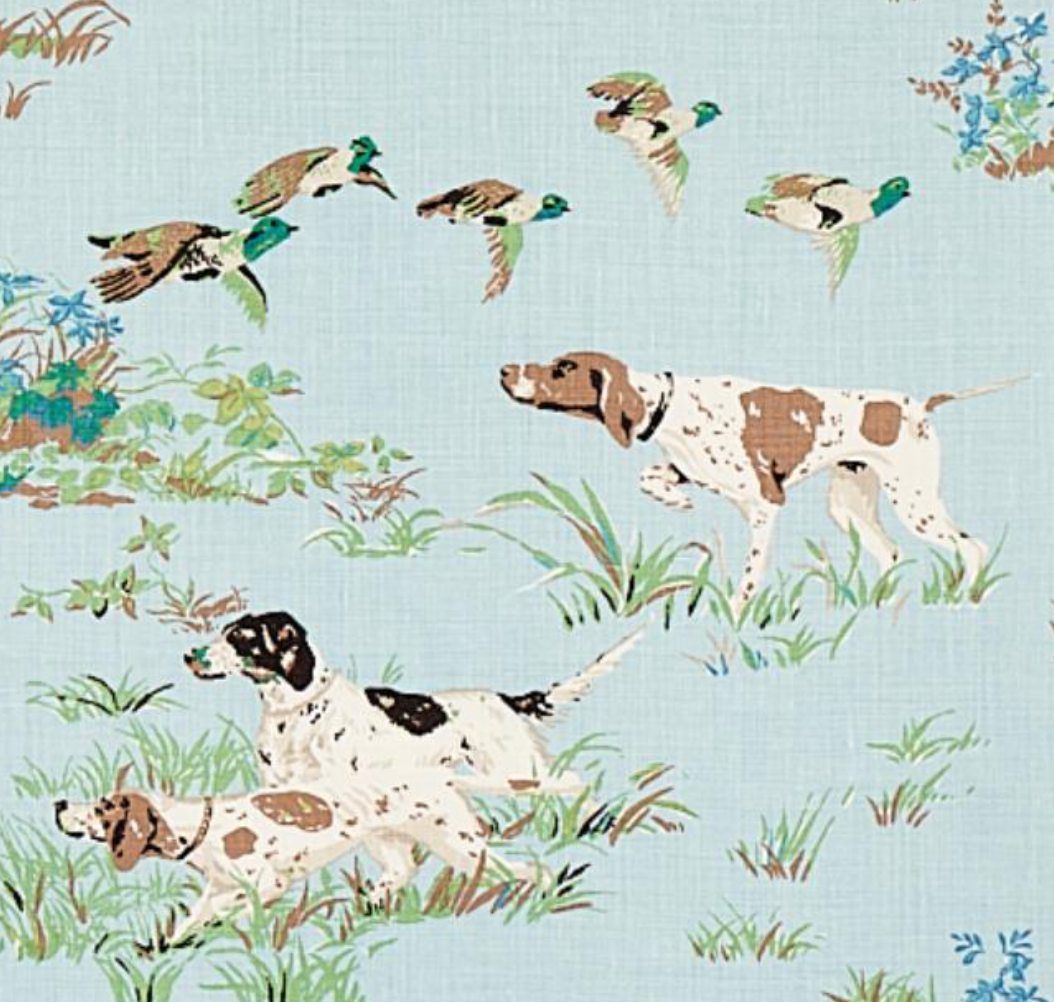 Pointers Pillow Cover | Sky Blue