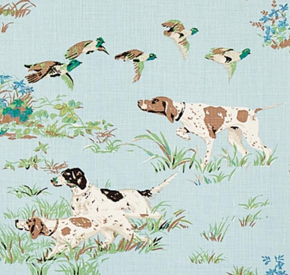 Pointers Pillow Cover | Sky Blue