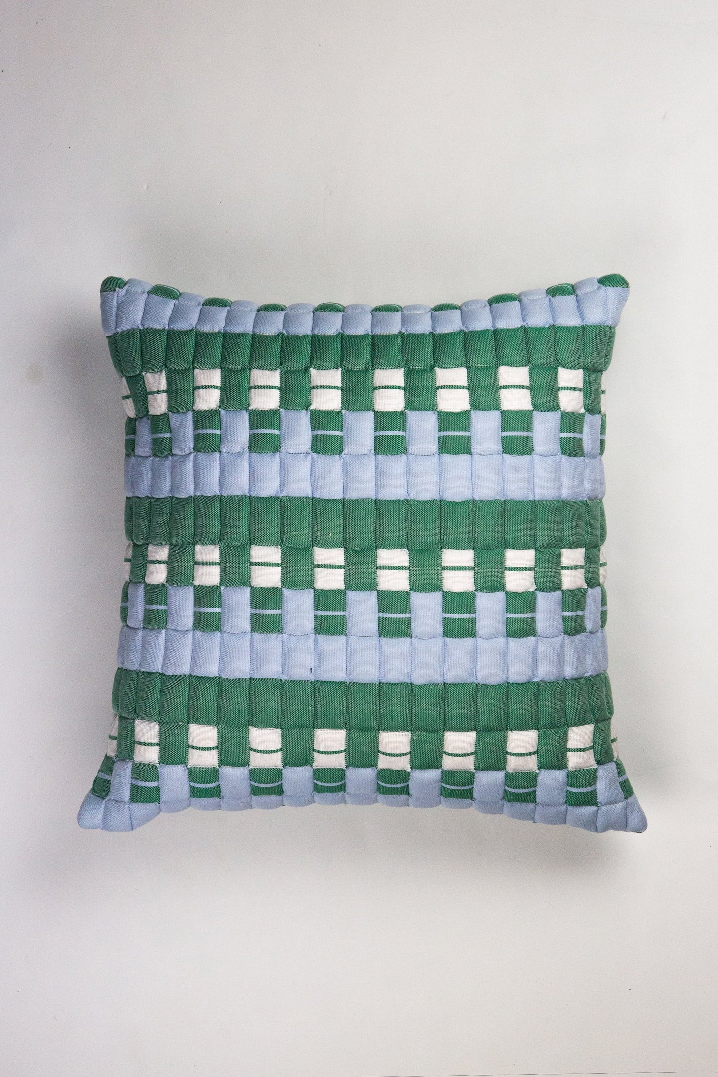 Postmodern Quilted Pillow in Harmony
