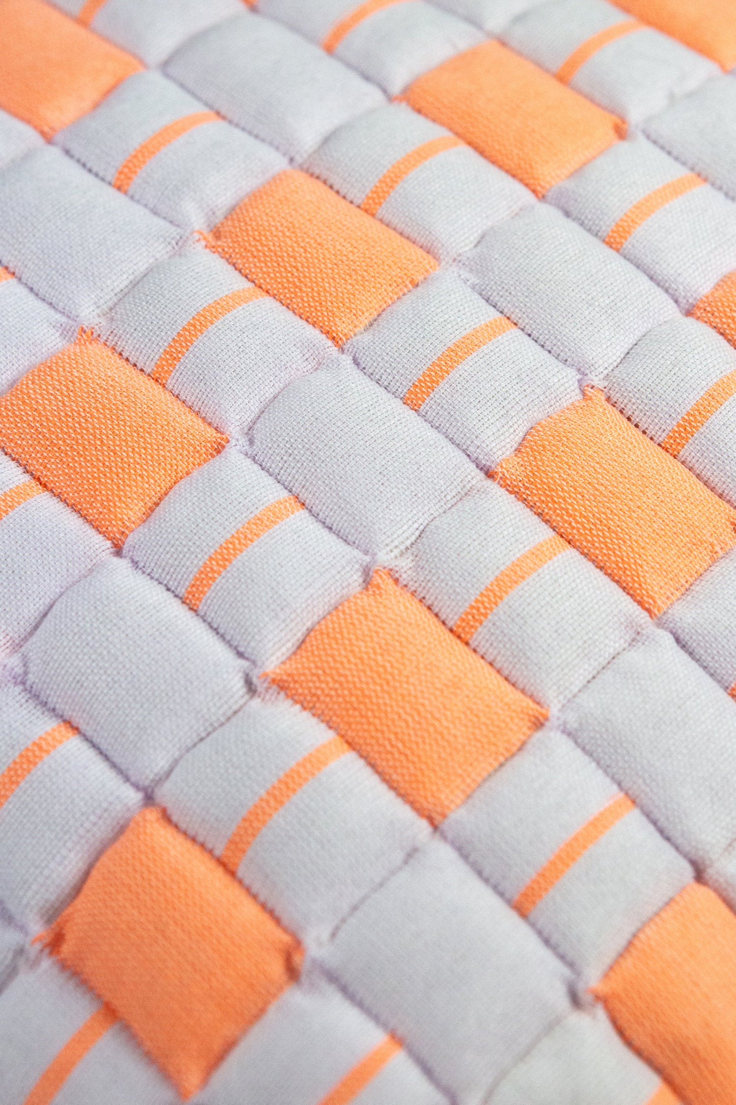 Postmodern Quilted Pillow in Rebel