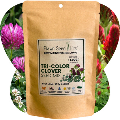 Tri-Color Clover Seed Blend