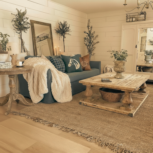 Estate Jute Loom Rug