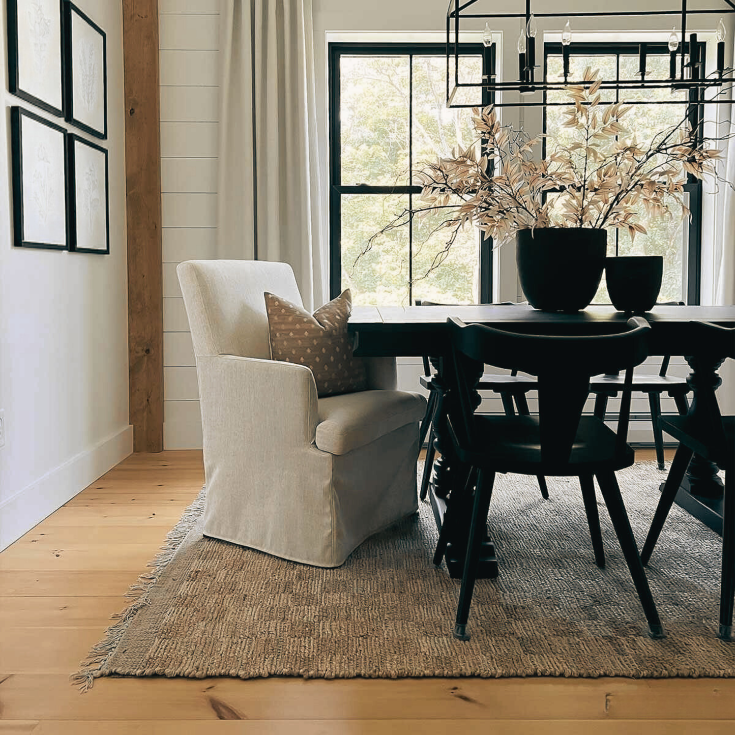 Artisan Chessboard Rug