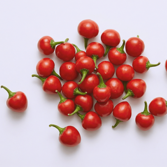Piment cerise rouge fort | 25 graines