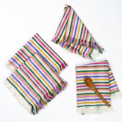 Archive NY Valentina Rainbow Party Napkins | Set of 4