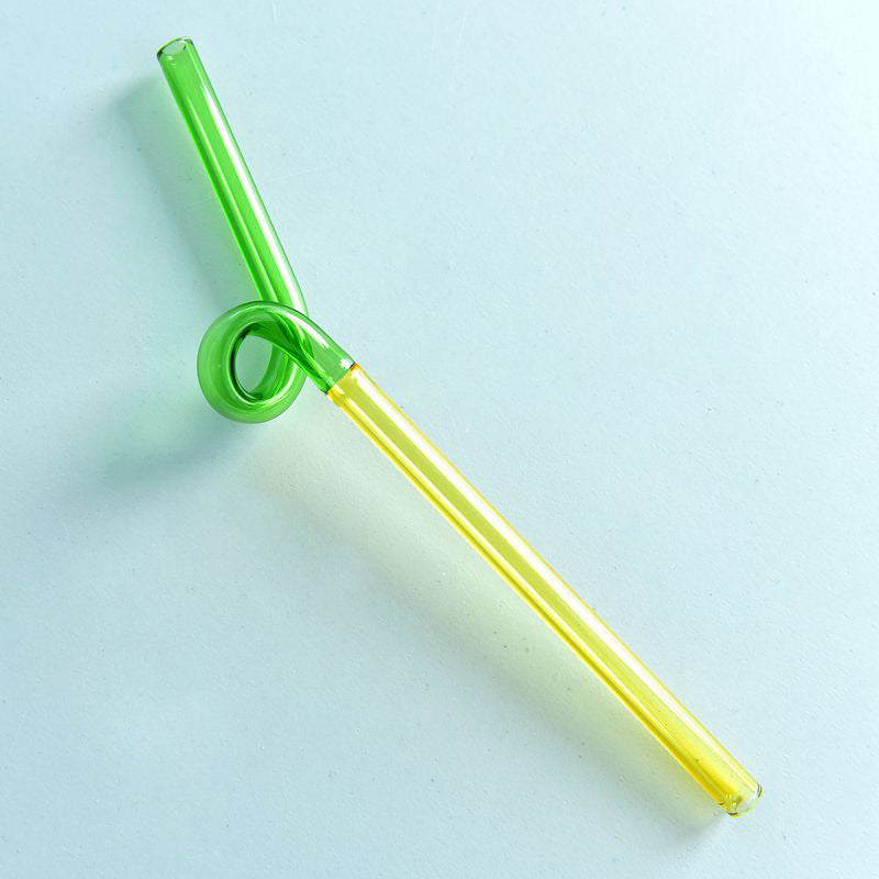 Postmodernist Glass Straw | Assorted Designs