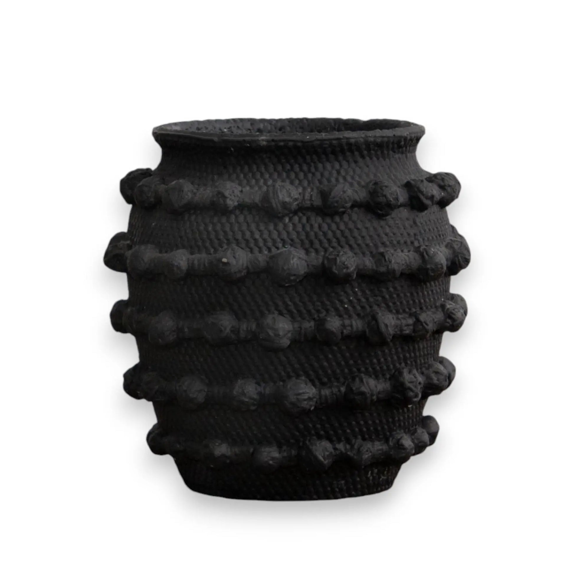 Knot Planter | Obsidian Rust & Cinder