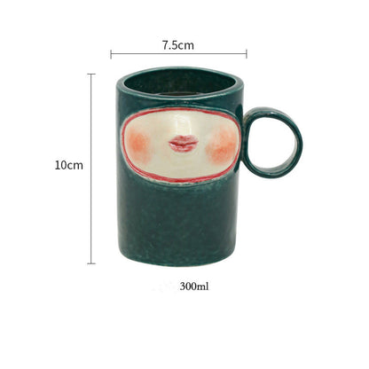 Surreal Folk Art Mug | Assorted Styles
