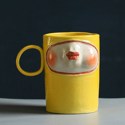 Surreal Folk Art Mug | Assorted Styles
